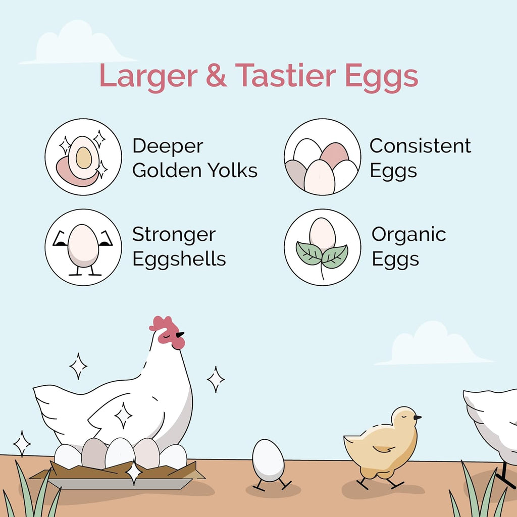 Back of Mile Four chicken grit packaging showing ingredients