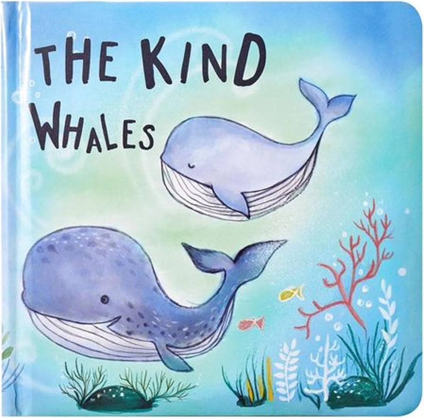 Kate & Milo The Kind Whales board book front cover view