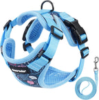 Dooradar Cat Harness and Leash Set, Escape Proof Safe Adjustable Kitten Vest Harnesses for Walking, Easy Control Soft Breathable Mesh Jacket with Reflective Strips for Cats, Pink, Xs - Image 13