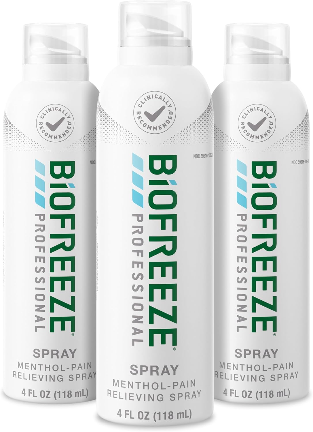 Biofreeze Professional Menthol Pain Relieving Spray 4 FL OZ Colorless Aerosol Spray For Relief Associated With Sore Muscles, Arthritis, Simple Backaches, And Joint Pain (Packaging May Vary) - Image 11