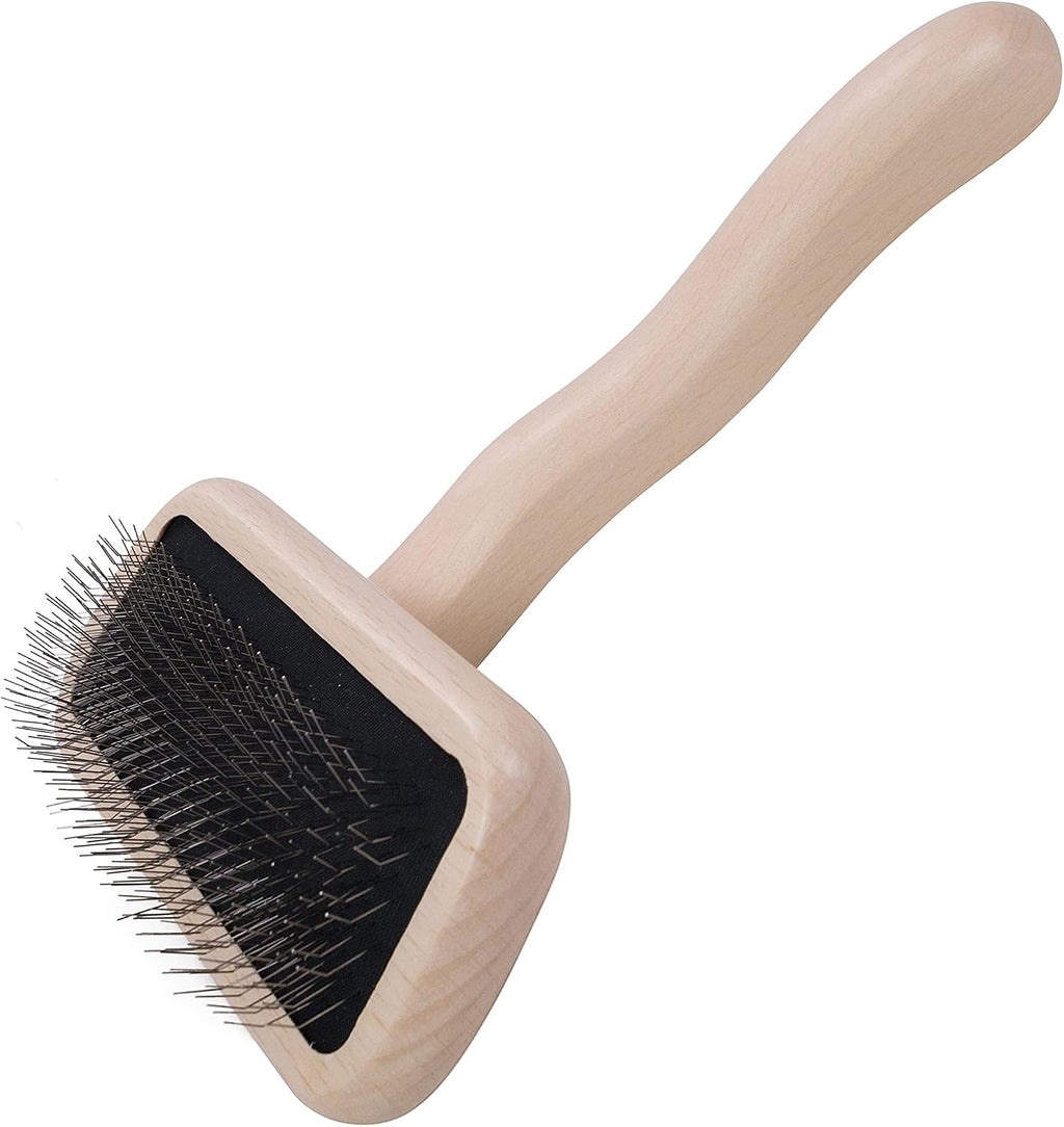 Chris Christensen Big G Dog Slicker Brush for Dogs (Goldendoodles, Labradoodles, Poodles), Groom Like a Professional, Fluff Detangle Style, Saves Time Energy, Coral, Large - Image 15