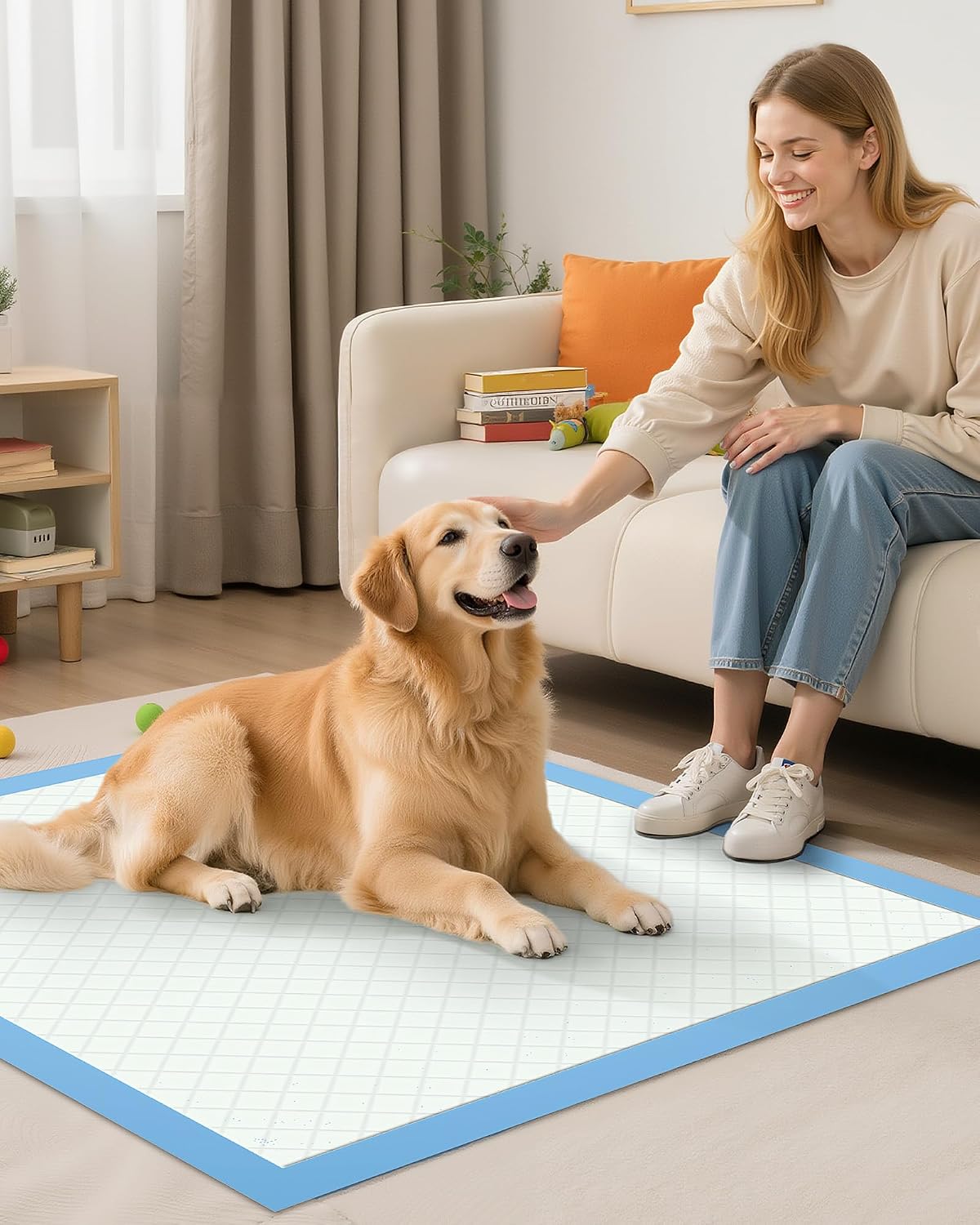Water absorbency demonstration showing rapid liquid into gel transformation on the pet mat