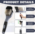 Ferrochef equine water bucket cleaning tool highlighting the ergonomic silicone handle.