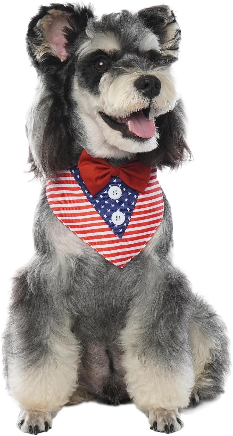 FUAMEY USA imported premium dog tuxedo outfit fabric close up