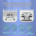 TRAH professional 440C stainless steel clipper attachment