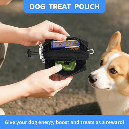 Voxget pouch showing external bungee toggle for waste bags