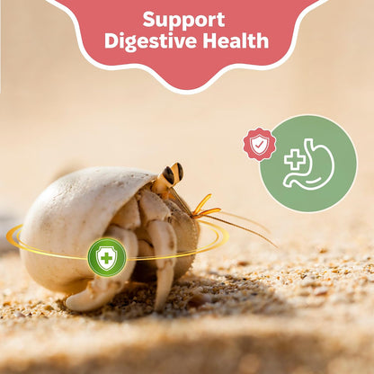 USA sourced hermit crab calcium supplement packaging