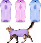 Nuanchu post surgery pet clothing set packaging details for premium wound protection.