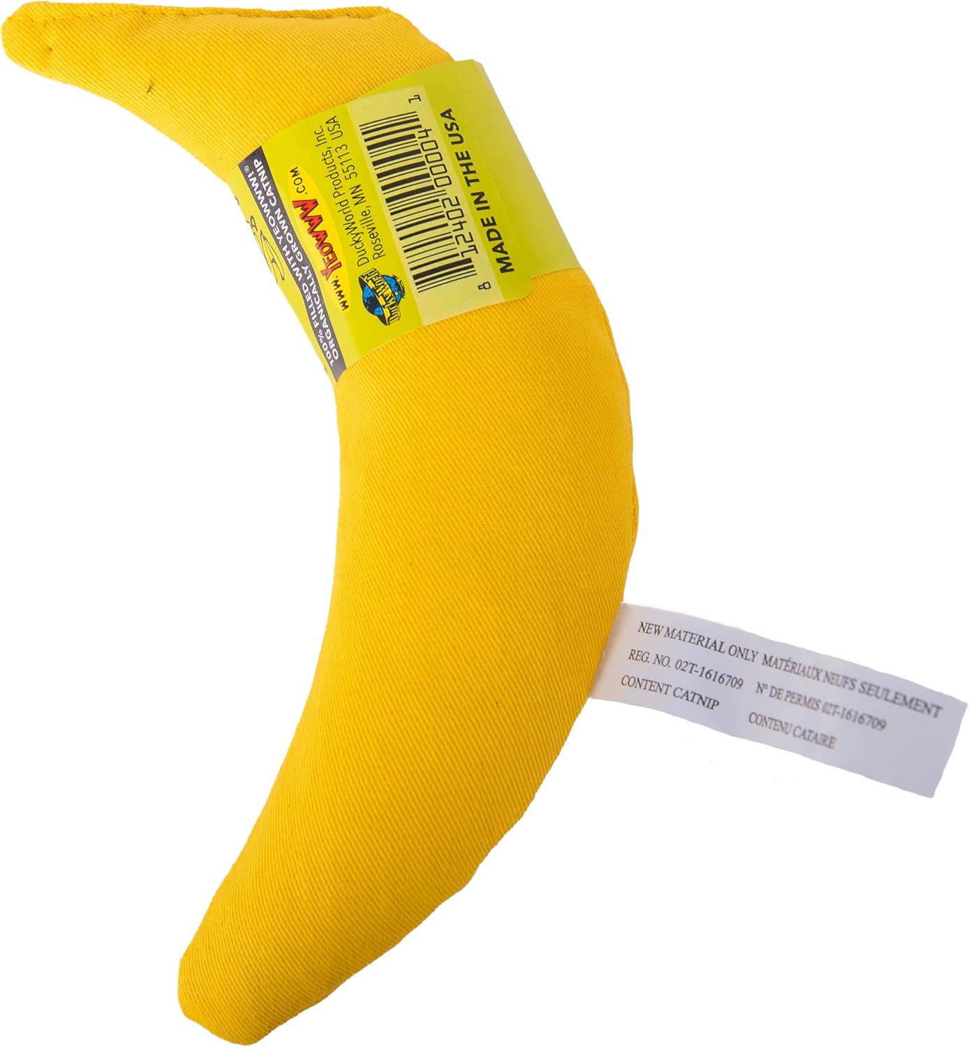 Durable cotton twill texture of Yeowww! banana