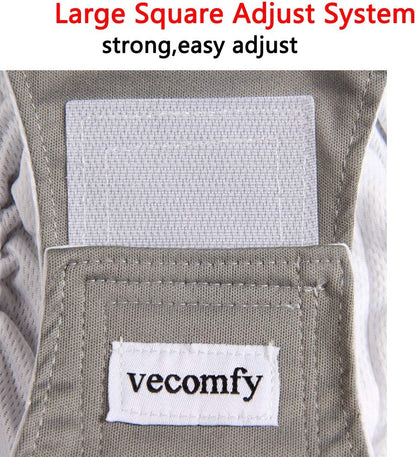Vecomfy Washable Belly Bands for Male Dogs 4 Pack,Premium Reusable Small Dog Wrap Leakproof Puppy Diapers,XS - Image 9