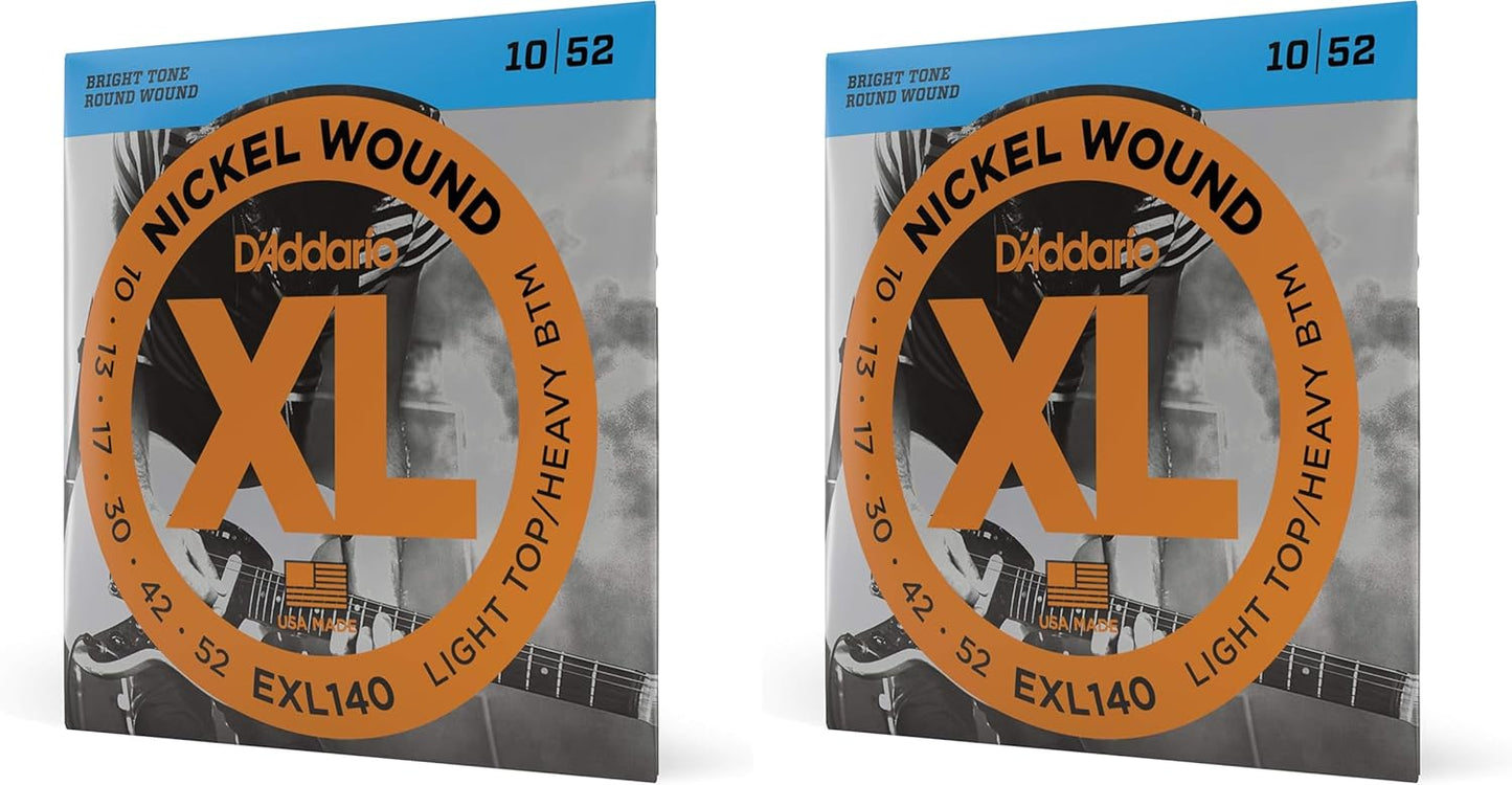 D'Addario EXL125-3D Nickel Wound Electric Guitar Strings, Super Light Top/Regular Bottom, 9-46, 3 Sets - Image 15