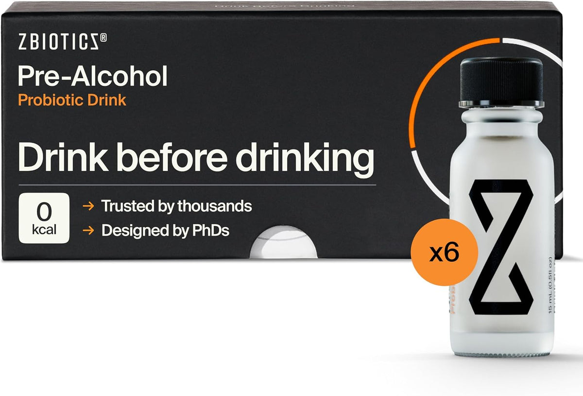 ZBiotics Pre-Alcohol Probiotic - Drink Responsibly, for an Easier Tomorrow - Image 10