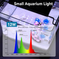 Hygger twelve watt nano fish tank light with extendable brackets