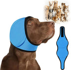 Generic noise cancelling dog ear wrap blue front view
