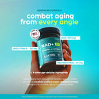 Thinbi Liposomal NAD+ Supplement with Resveratrol & CoQ10, 60 Count - Image 3