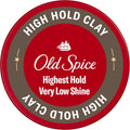Old Spice High Hold Hair Styling Clay for Men front view container