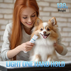 Petygo quiet dog nail clippers and shaver setup for home grooming