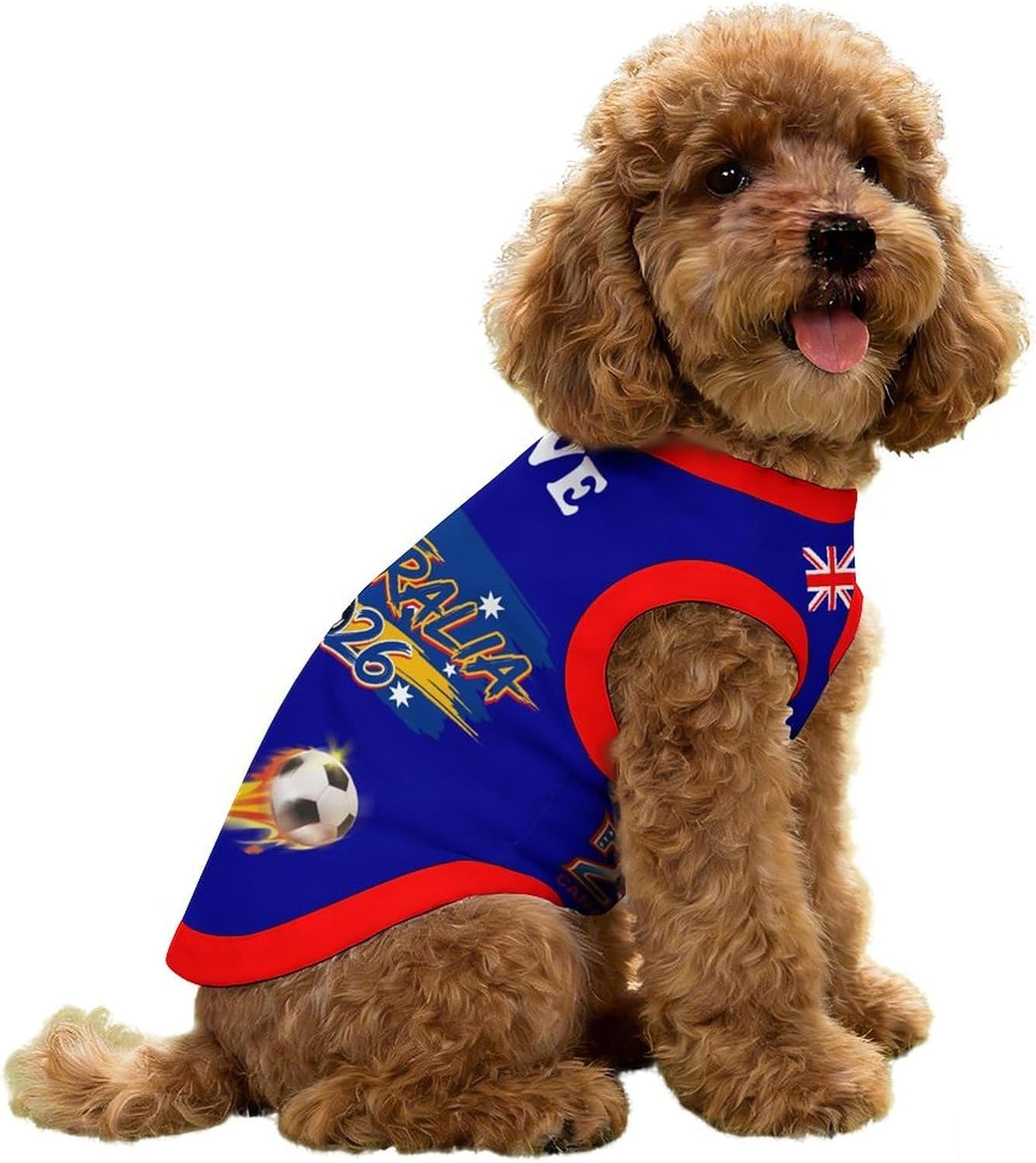 Soccer Cup 2026 Pet Soccer Jersey Mexico Shirt for Dogs Cats Game Day Cooling Sportswear Small - Image 14