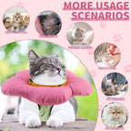 Breathable cotton green surgical onesie for cats with abdominal wounds.