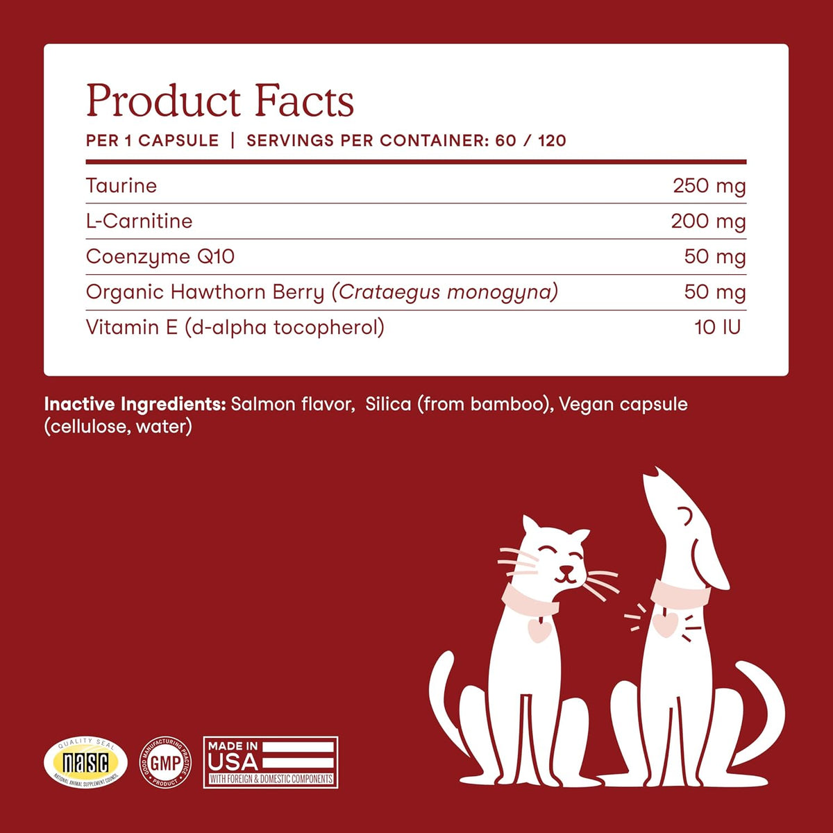 Fera Pets Cardiac Support product jar with lid