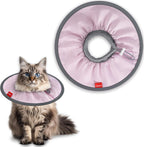 Agape Summer Soft Cat Cone, Lightweight Collar to Stop Licking & Scratching | Comfy Adjustable Cat Elizabethan Collar for After Surgery and Neuter Recovery, Water-Repellent Neck Cone for Cats & Kittens - Image 14