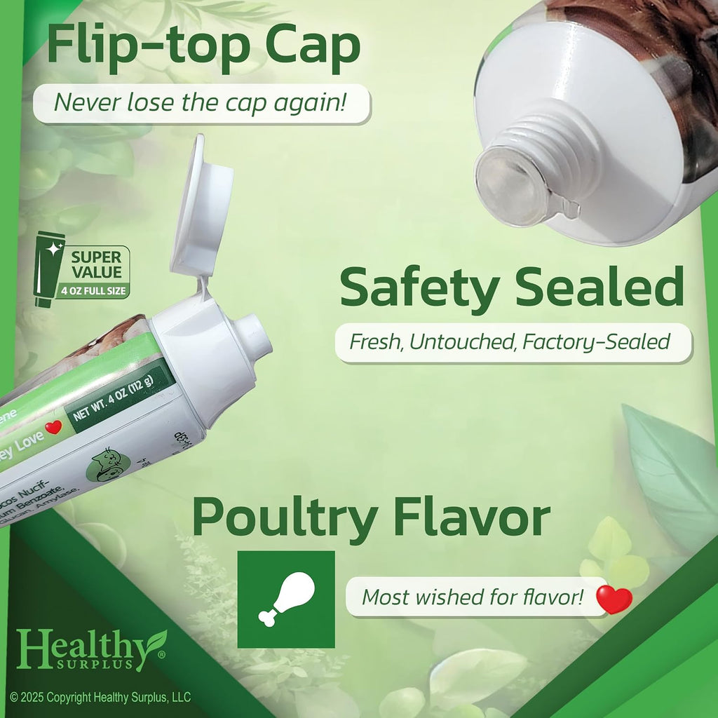 Healthy Surplus multi-pet enzymatic toothpaste for daily oral care in dogs and cats
