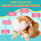 Capstar Woyamay chicken flavor cat itching relief chews feeding instructions