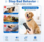 Portable ultrasonic dog repeller for behavioral training