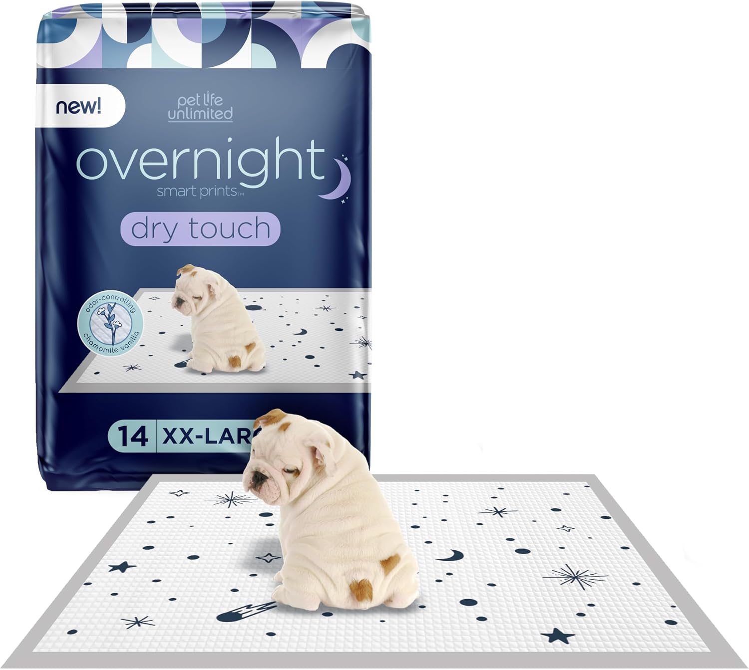Pet Life Unlimited Overnight XXL Puppy Pads for Dogs, 30" x 36", 15 Count, Leak-Proof, Super Absorbent, Quick-Dry Potty Training Pads, Overnight Protection & Jasmine Honey Scent, Made in USA - Image 10