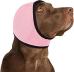 KOESON Dog Calming Hoodie - No Shake Ear Wraps for Dogs, Anxiety Relief & Noise Protection, Water Resistant Pet Ear Cover Muffs for Firework, Grooming, Thunderstorms, Swimming, Bathing, Grey L - Image 10