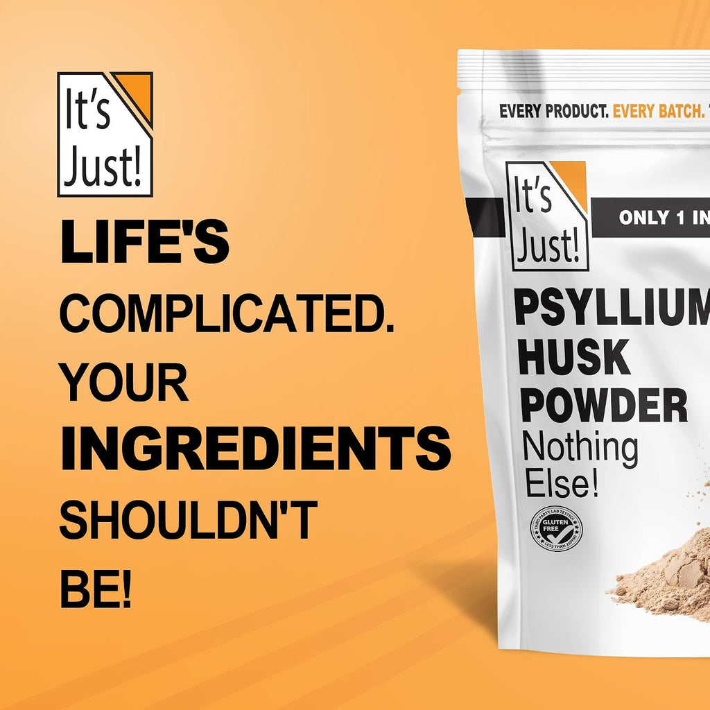 It's Just! - Psyllium Husk Powder, Unflavored, 10oz - Image 8