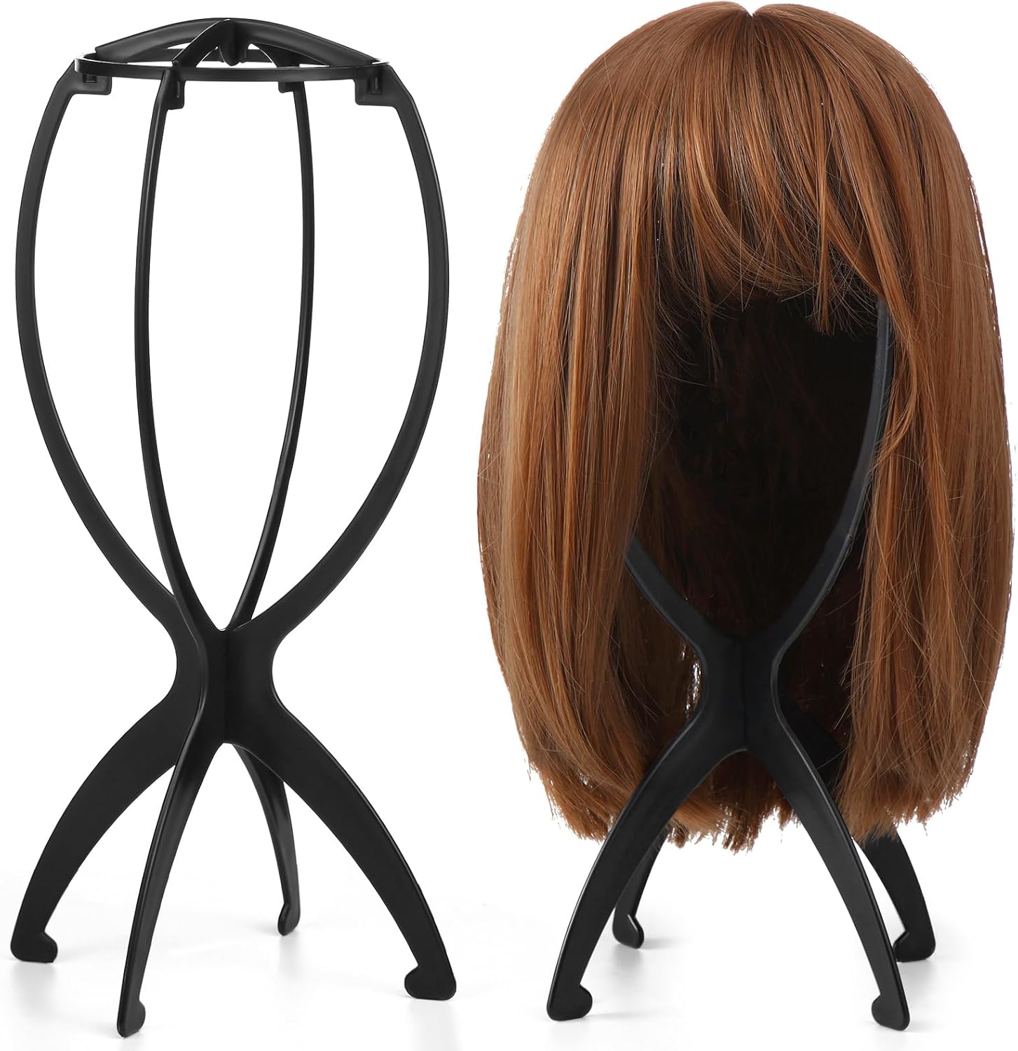 ProSuites 2 pack wig head stand front view