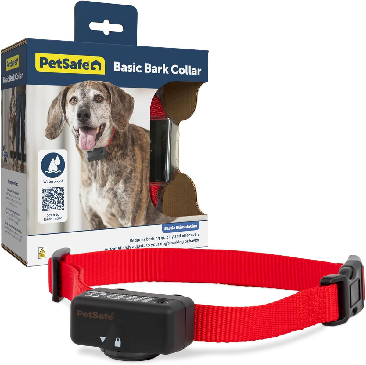 PetSafe Basic Bark Control Collar front view for dog training
