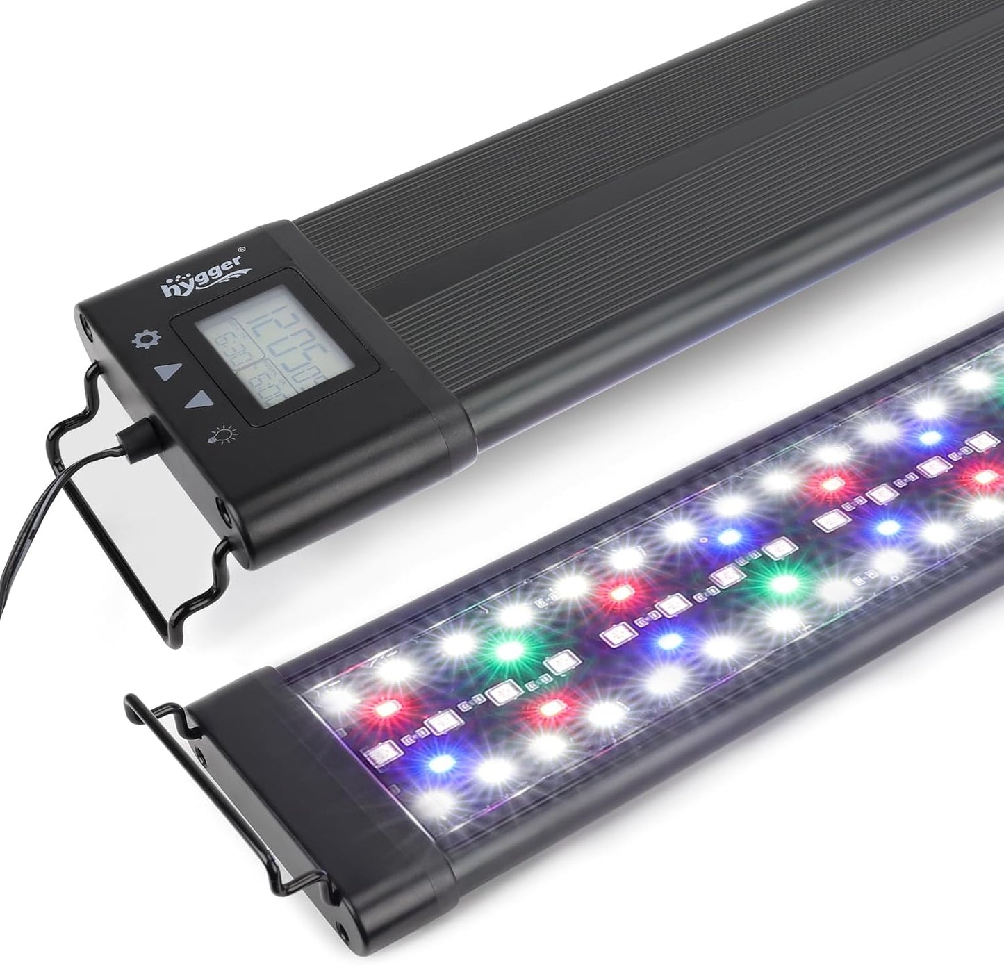 hygger Aquarium Programmable LED Light, for 48~55in Long Full Spectrum Plant Fish Tank Light with LCD Setting Display, 7 Colors, Sunrise Sunset Moon and DIY Mode, for Novices Advanced Players - Image 9