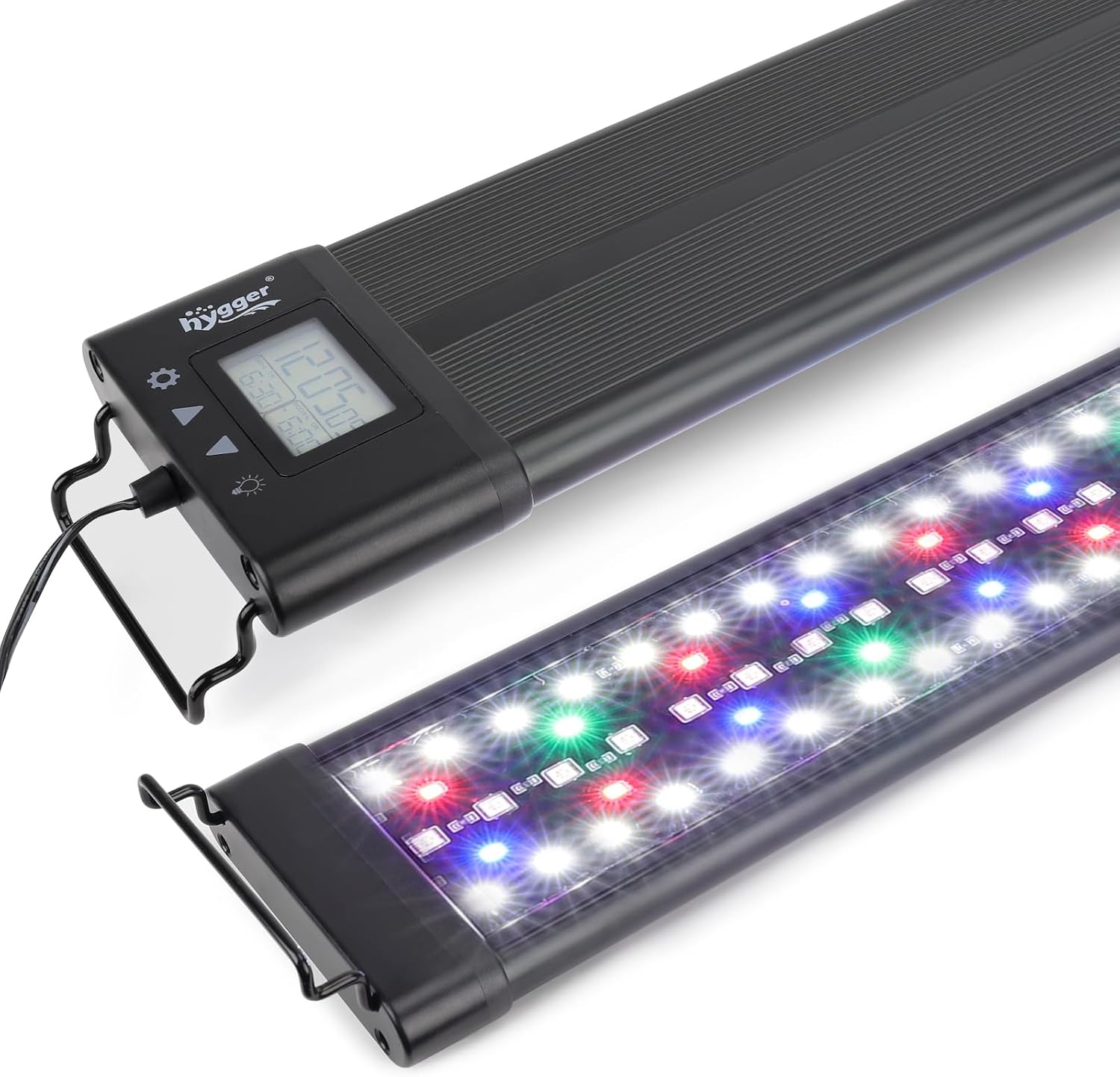 hygger Aquarium Programmable LED Light, for 48~55in Long Full Spectrum Plant Fish Tank Light with LCD Setting Display, 7 Colors, Sunrise Sunset Moon and DIY Mode, for Novices Advanced Players - Image 9