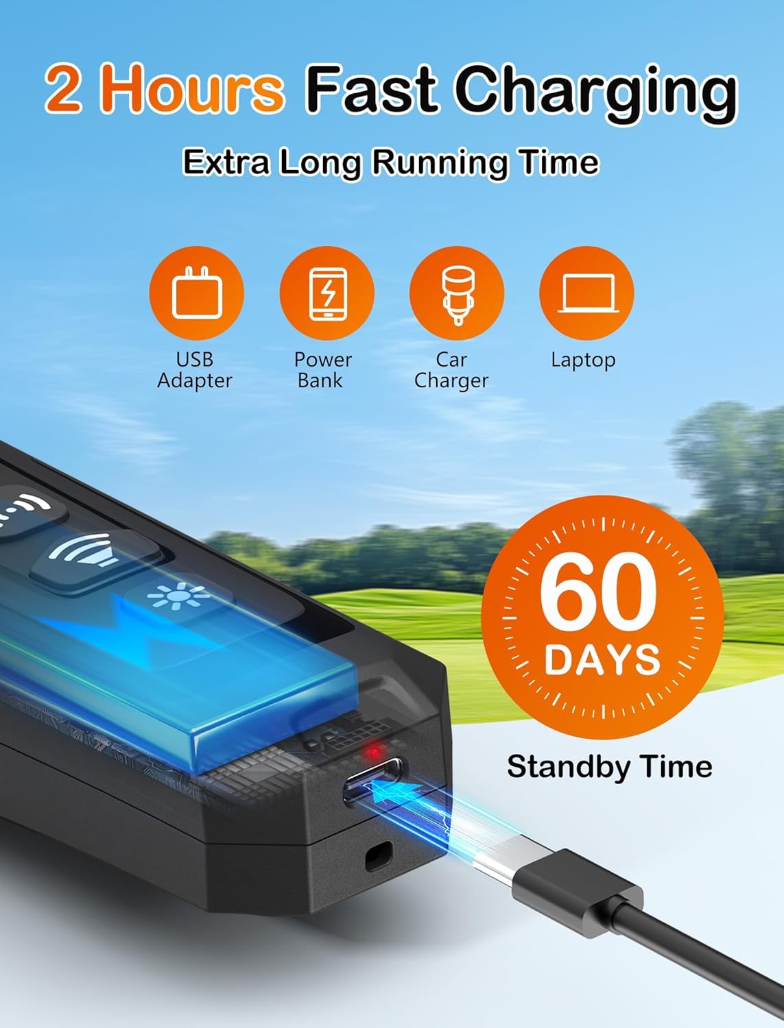 Atvioo 3-emitter ultrasonic device with wrist strap