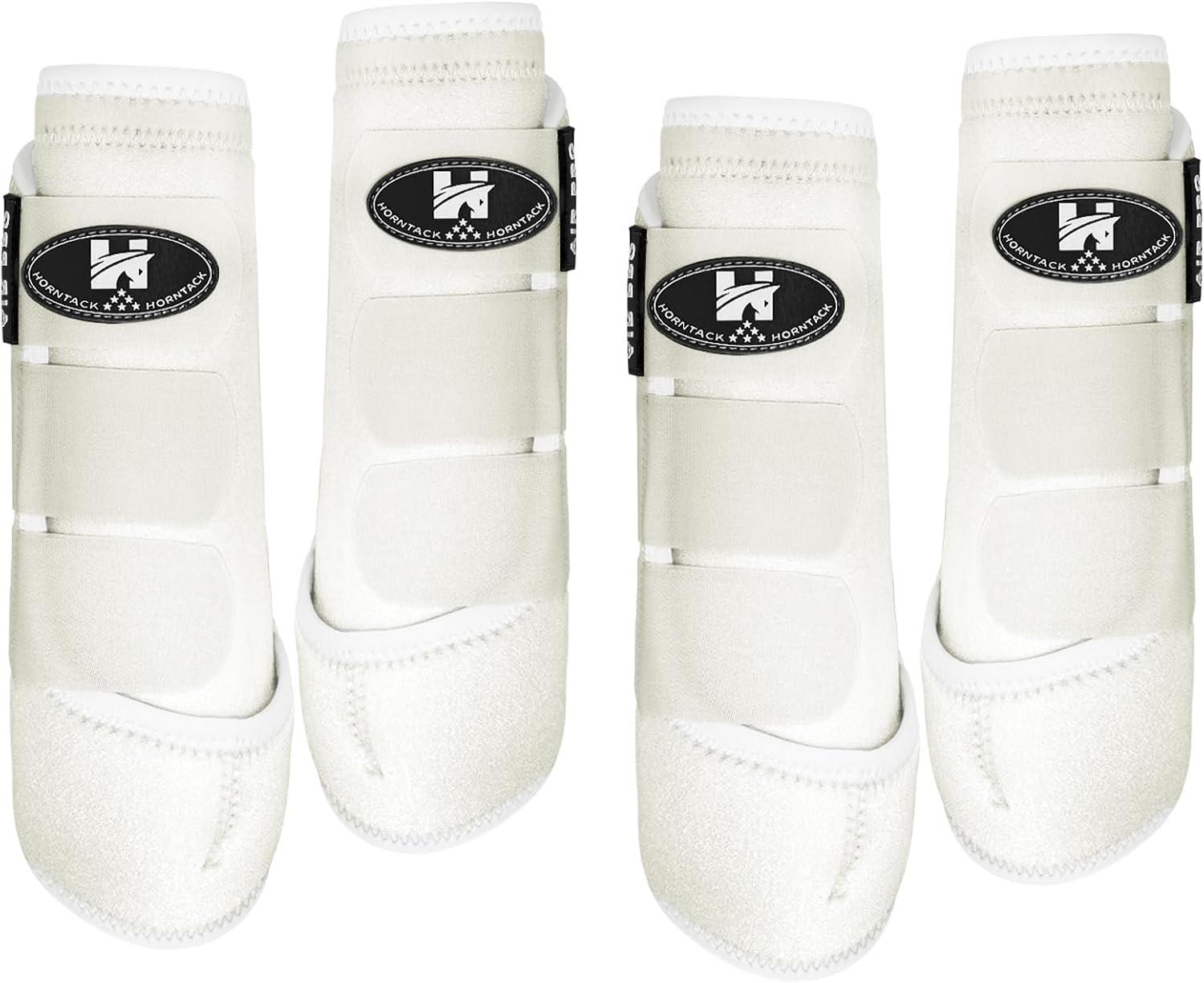 2 Pair Horse Boots, Splint Boots for Horses Outdoor Sports, Professional Horse Boots Comfortably Fits the Horse's Leg, Shockproof, Heat Dissipation Horse Splint Boots (Crimson Red, Large) - Image 10