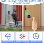 Set of 1 receiver and 2 transmitters for pet potty training
