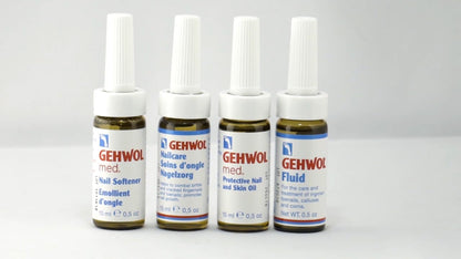 Authentic Gehwol imported nail treatment for promoting healthy growth and flexibility.
