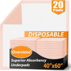 MKISS oversized disposable bed pads front view packaging
