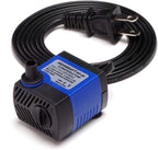 Aquaneat submersible water pump front view showcasing adjustable flow dial
