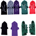 PUMEXFE soft fleece small pet holiday outfit dimension showcase image