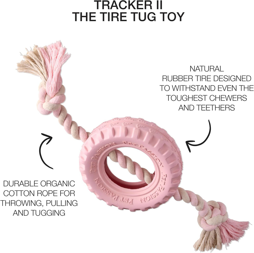 Pet Passion organic cotton rope pull and chew pet toy