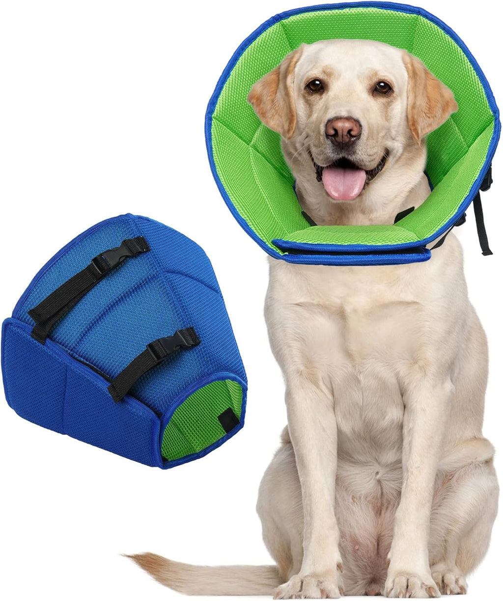 Dog Cone Collar After Surgery for Medium Dogs, Adjustable Soft Recovery Cone for Dogs to Stop Licking Biting, Comfortable Pet Elizabethan Alternative for Wound Healing - Image 12