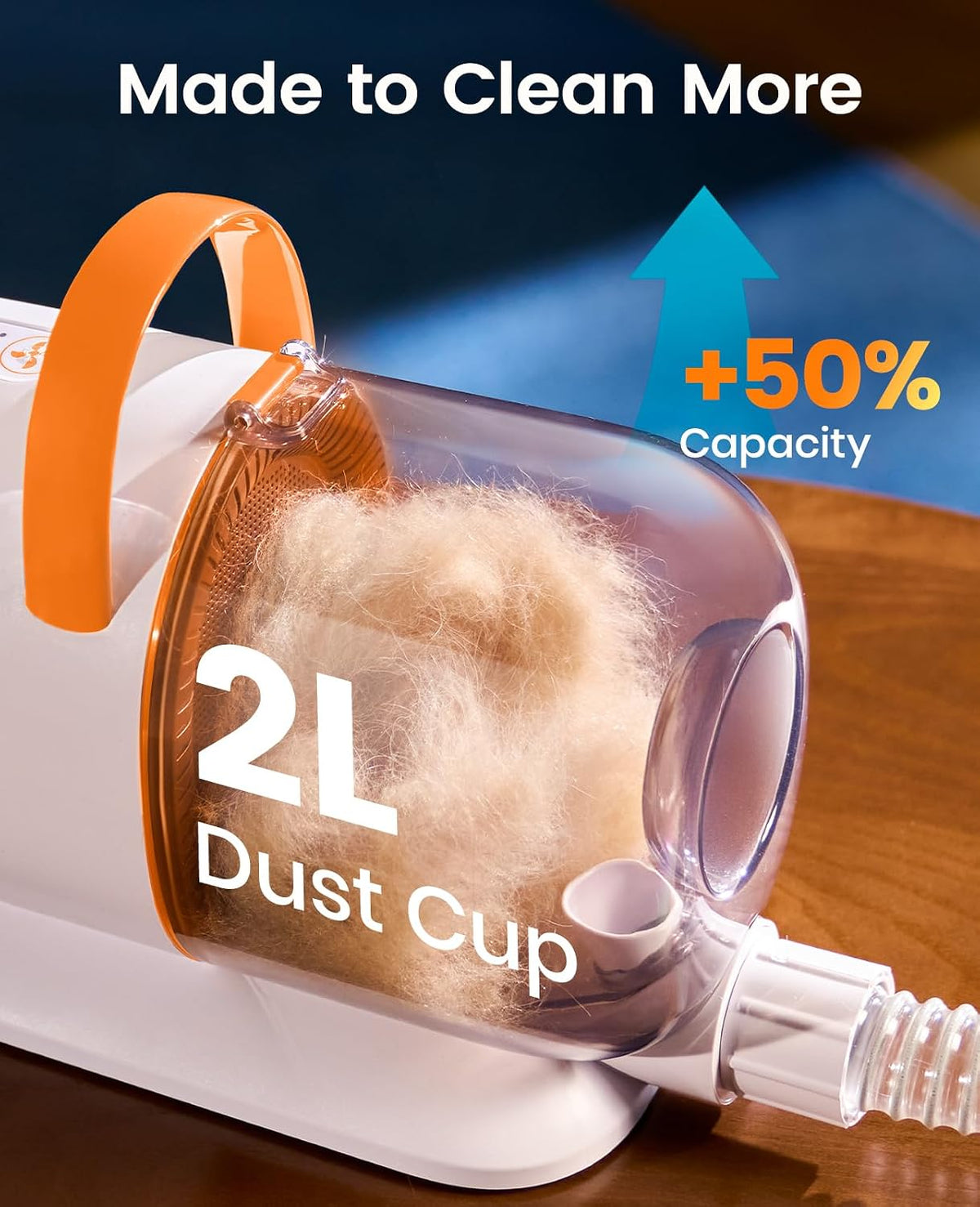 Oneisall pet grooming vacuum machine packaged safely as an authentic USA import.