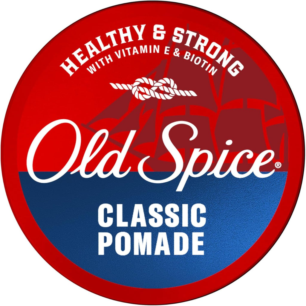 Old Spice Classic Pomade for Men front view packaging