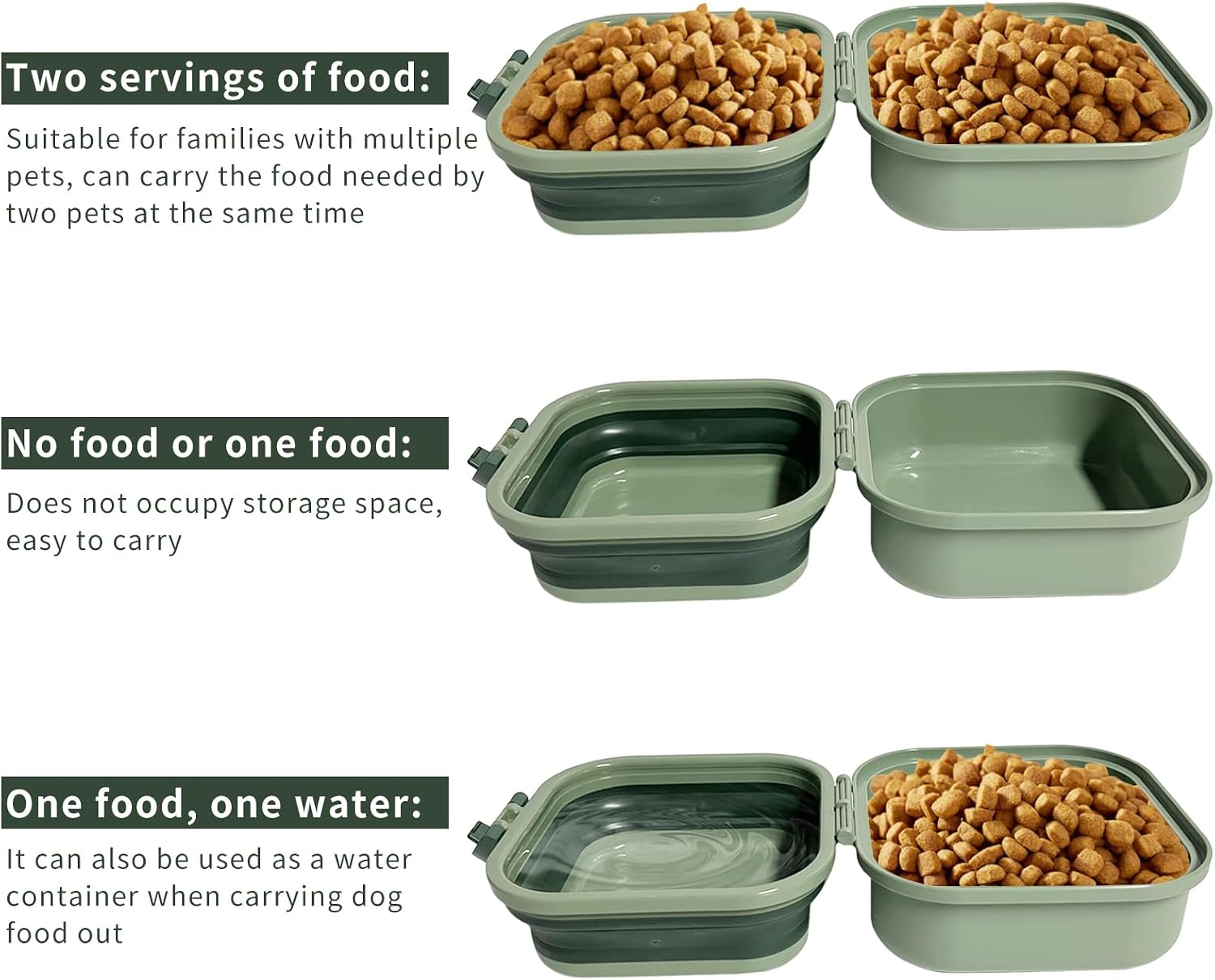 Cermug small dog travel container being rinsed clean under running water