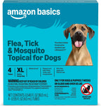 Amazon Basics Preventative Flea, Tick & Mosquito Topical Treatment for X-Large Dogs (Over 55 pounds), Kills Fleas, Long-Lasting, 6 Count, Packaging May Vary - Image 10