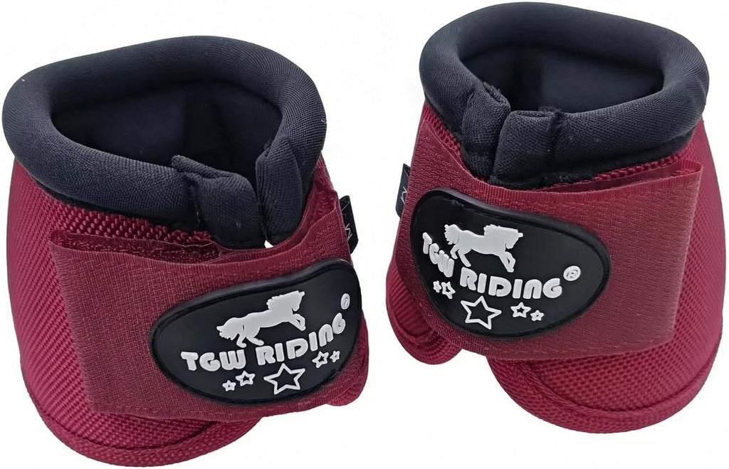 2520D Horse Bell Boots No-Turn Horse Bell Boots, Equine Ballistic Hoof Overreach Bell Boot, Pair - Image 10