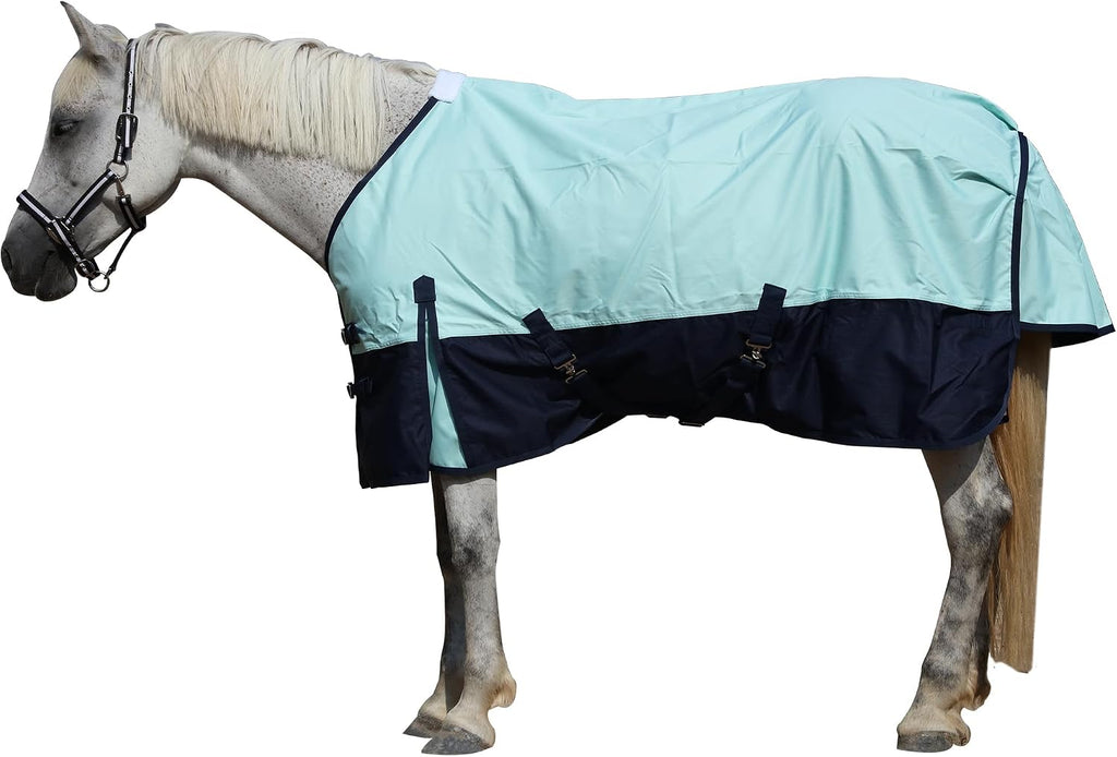 Gallopoff weather resistant horse blanket with large tail flap